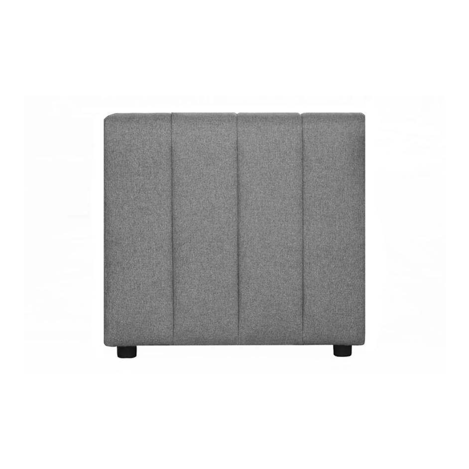 LYRIC SLIPPER CHAIR GREY by Moes Home