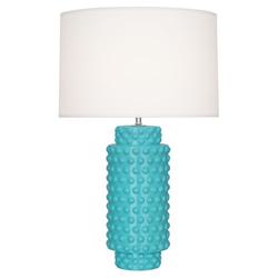 Egg Blue Dolly Table Lamp by Robert Abbey