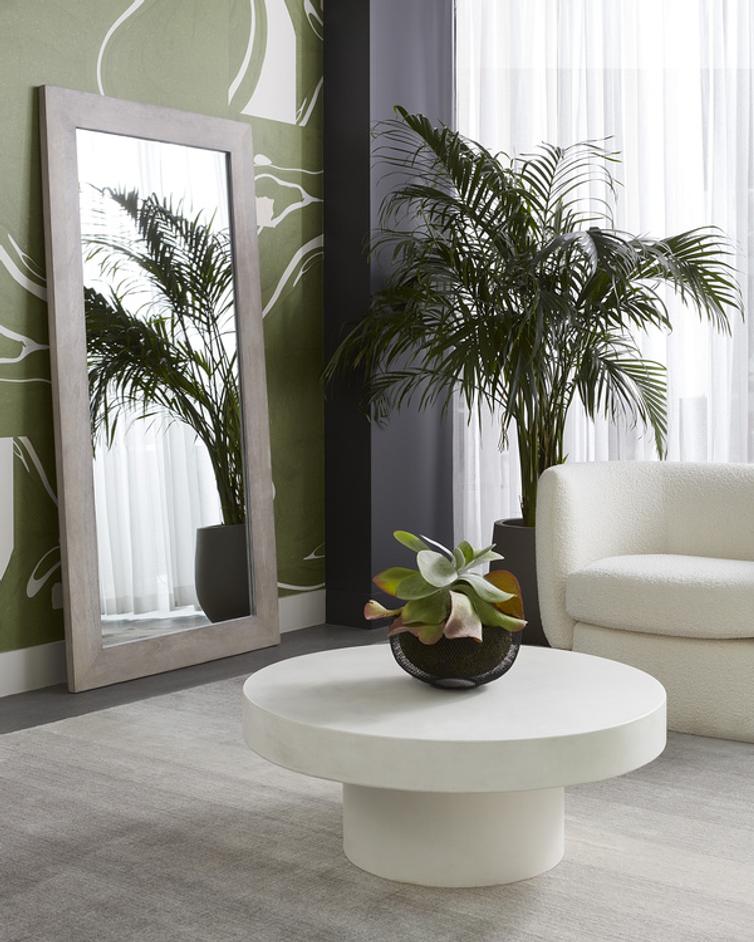 BRANDO COFFEE TABLE - WHITE by Sunpan