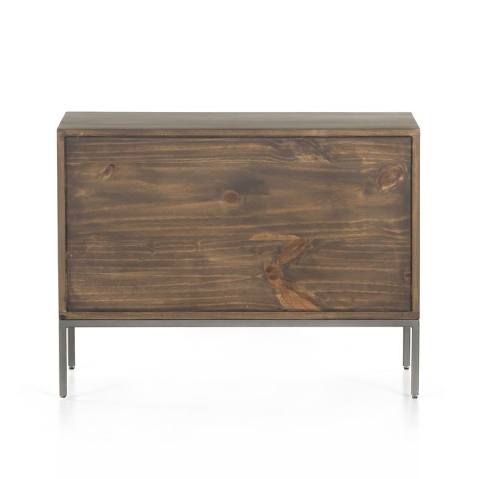 Trey Large Nightstand In Auburn Poplar by FOUR HANDS