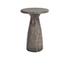 Collins 19" Outdoor Accent Table Dark Gray by Classic Home