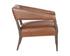 CARLYLE LOUNGE CHAIR - SHALIMAR TOBACCO LEATHER by Sunpan