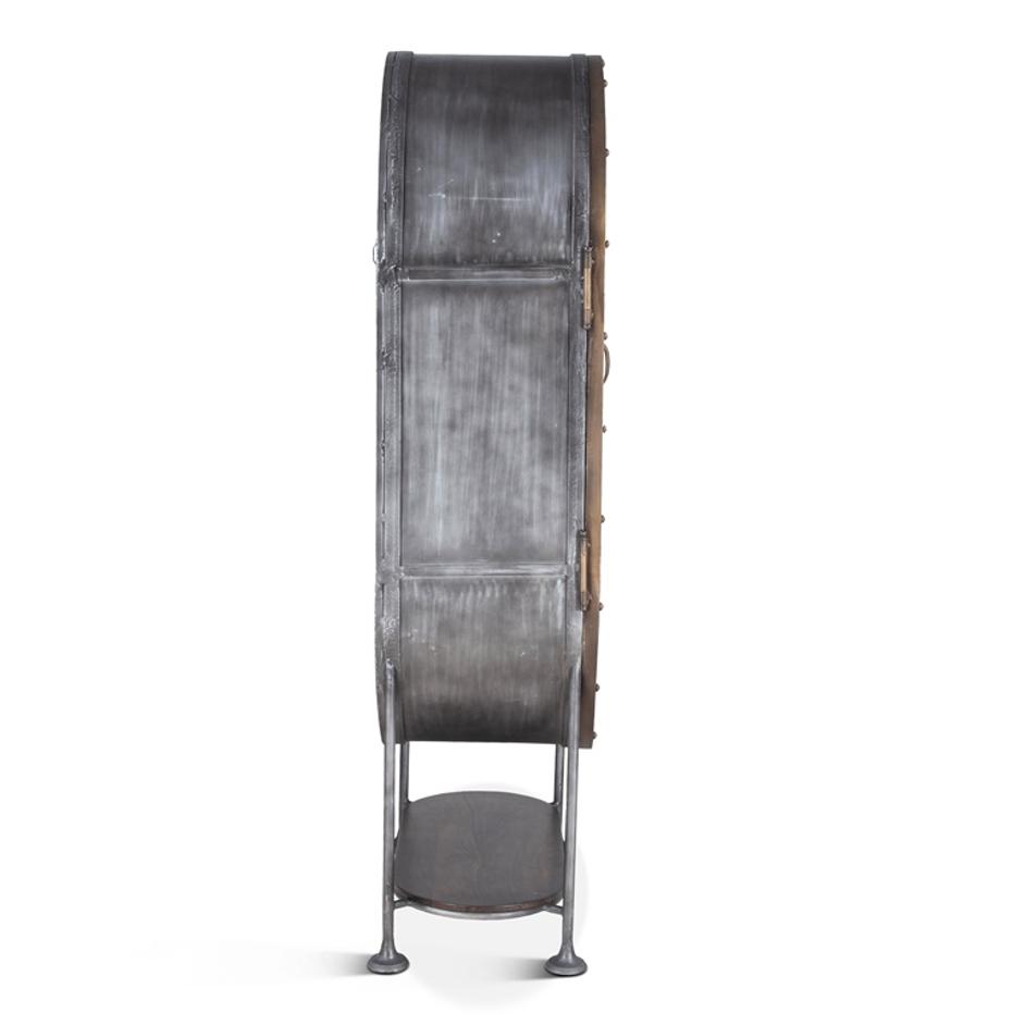 Bowery Tall Oval Bar Cabinet by Home Trends & Design