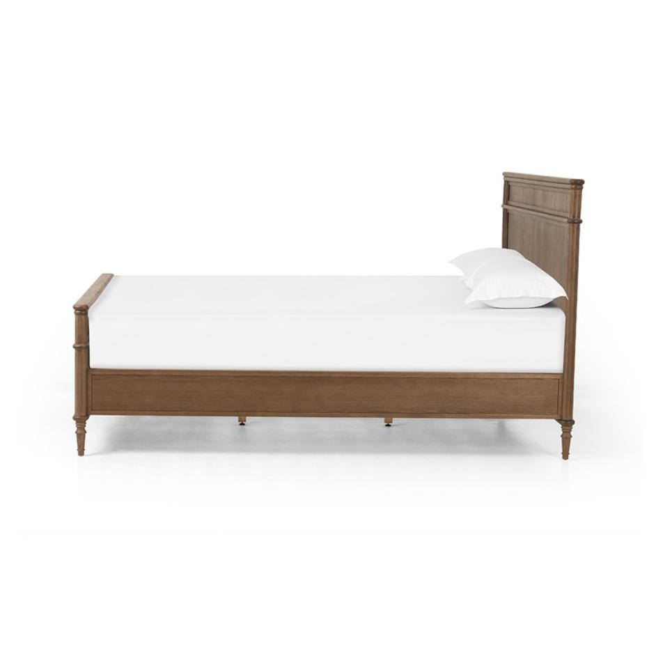 Toulouse Bed In Toasted Oak In Queen by FOUR HANDS