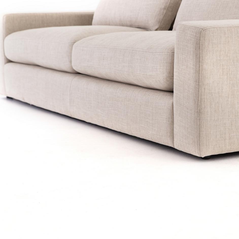 Bloor Sofa 98" in Essence Natural by FOUR HANDS