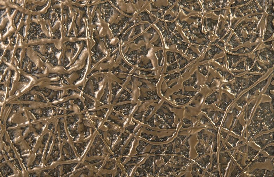 String Theory Pedestal, Bronze, Medium by PHILLIPS COLLECTION