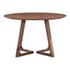 GODENZA DINING TABLE ROUND WALNUT by Moes Home