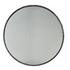 Metal Edge Round Mirror by Furniture Classics