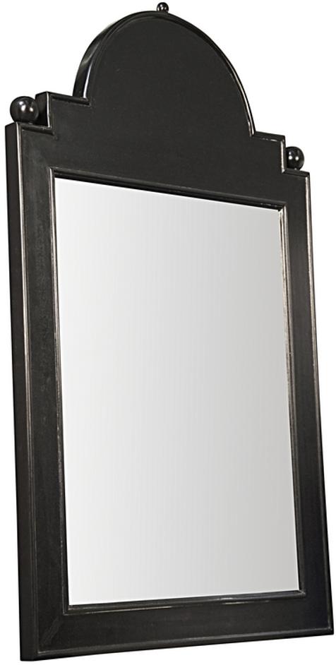 Jess Mirror, Hand Rubbed Black by Noir Furniture