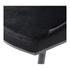 SEDONA DINING CHAIR SHADOWED BLACK VELVET-M2 by Moes Home