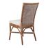 Tatum Rattan Side Chair In Canary Brown by New Pacific Direct