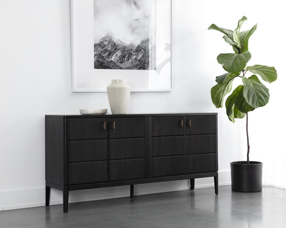 ETIENNE SIDEBOARD - BLACK by Sunpan