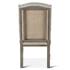 Satine Off-White Tufted Linen Dining Chair by Home Trends & Design