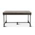 Bowery 58" Desk with Marble Top by Home Trends & Design