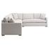 Clara Modular 2-Seat Left Slim Arm Sofa by Essentials For Living