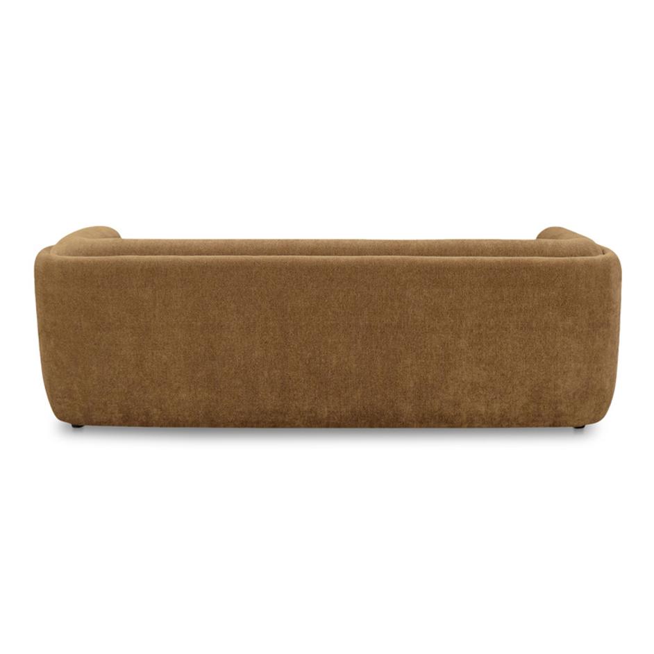 Alora Sofa Fabric Ochre Brown by Moes Home