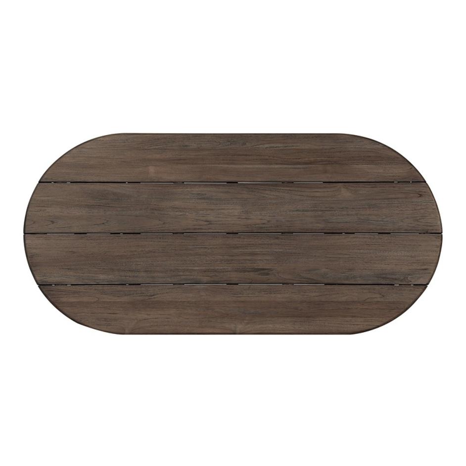Paden Outdoor Coffee Table - Stained Toasted Brown-FSC by Four Hands