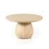 Merla Wood Bunching Table - Light Natural Ash Veneer by Four Hands