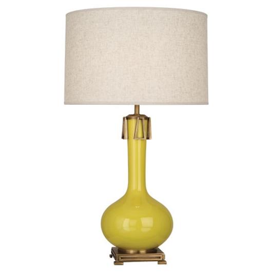 Citron Athena Table Lamp by ROBERT ABBEY