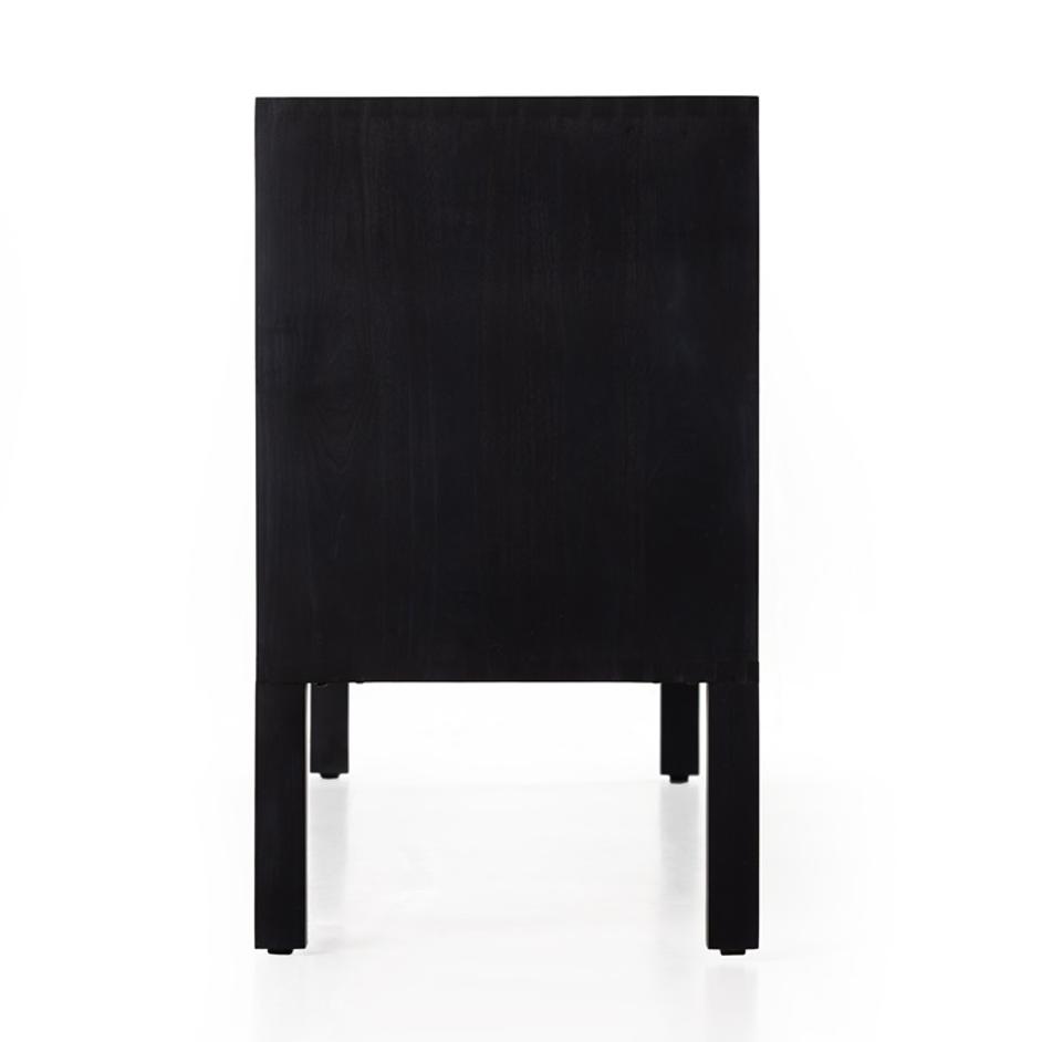 Isador Sideboard In Black Wash Poplar by FOUR HANDS