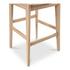 Deco Oak Barstool PVC White by Moes Home