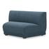 Fraser Wedge Slipper Chair Deep Blue by Moes Home