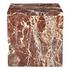 Rosa Accent Table Rosso Levanto Marble by Moes Home