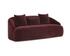 Astrid Sofa - Merlot by Sunpan