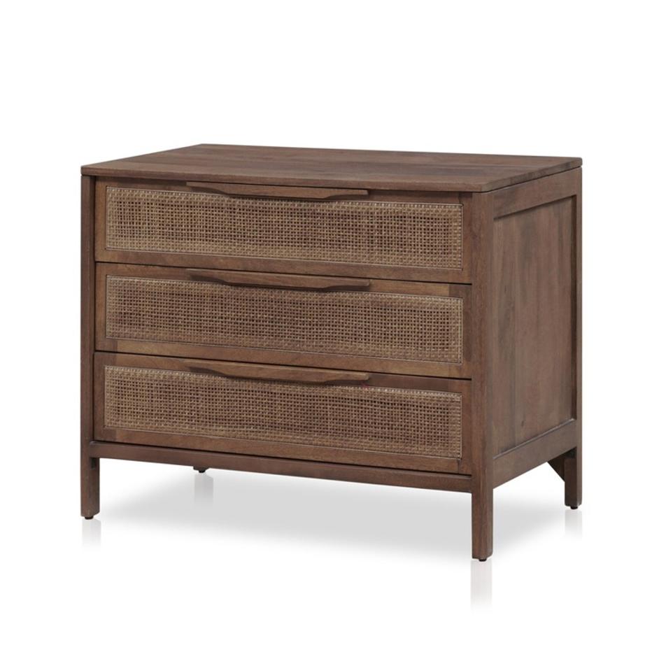 Sydney Large Nightstand - Brown Wash by Four Hands
