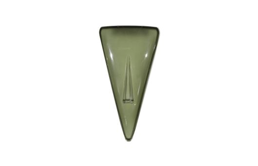 Triangle Cycladic Wall Art, Green by Phillips Collection