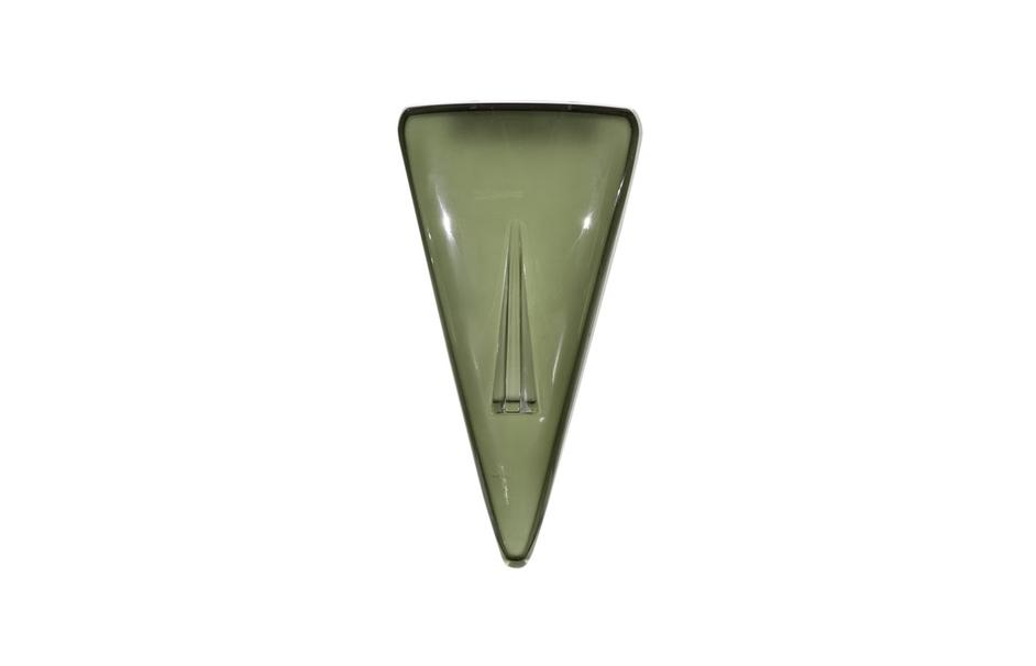 Triangle Cycladic Wall Art, Green by Phillips Collection