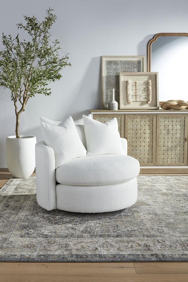 Lourne Petite Swivel Sofa Chair by Essentials For Living