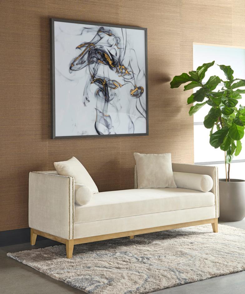 LORETTO HAND-TUFTED RUG - NATURAL - 5' X 8' by Sunpan