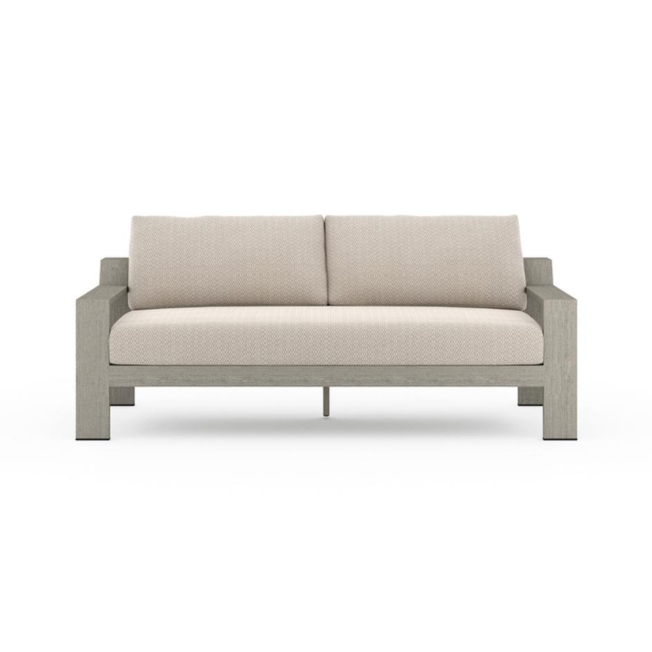 Monterey Outdoor Sofa In 74" In Grey/Faye Sand by FOUR HANDS