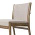 Hito Dining Chair In Gibson Taupe And Heirloom Greywash And Brushed Silver by Four Hands