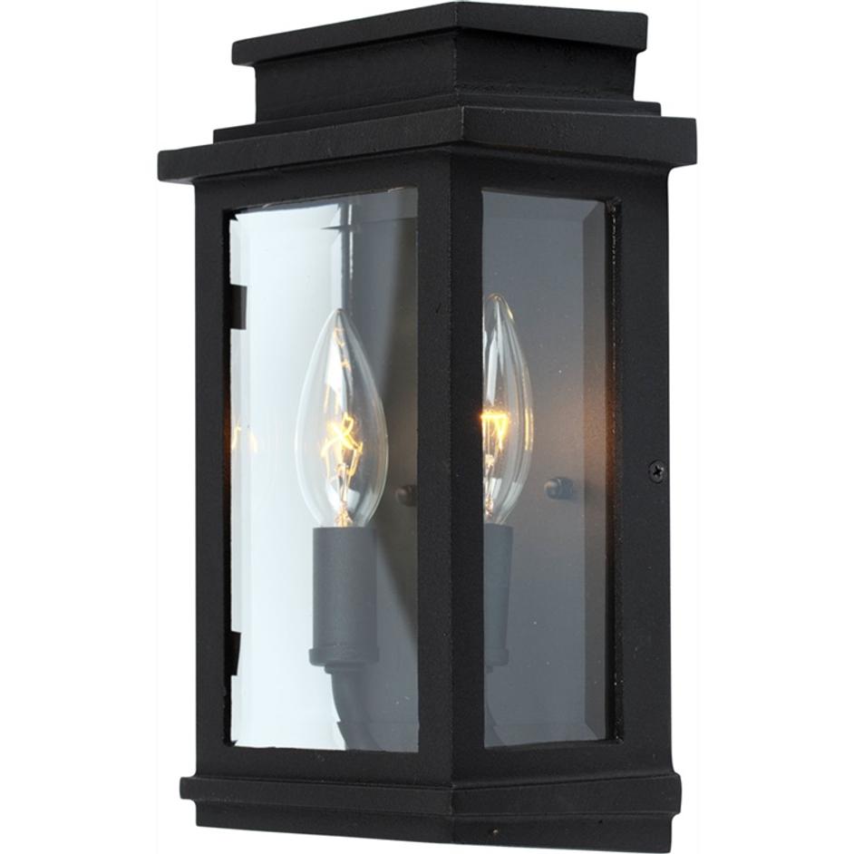 Freemont AC8291BK Outdoor Wall Light in Black by Artcraft