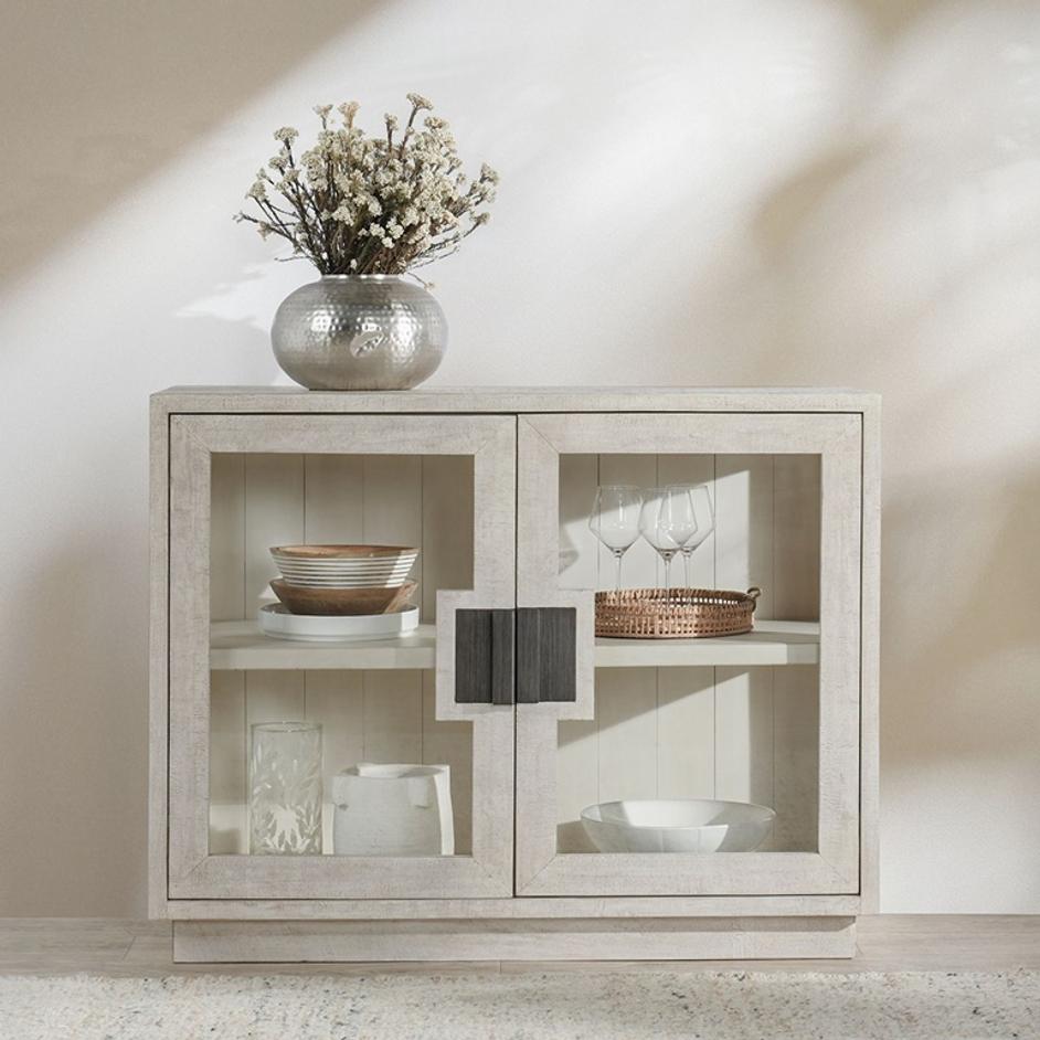 Larson Reclaimed Pine 2Dr Cabinet by Classic Home