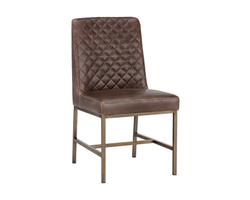 Leighland Dining Chair - Havana Dark Brown by Sunpan