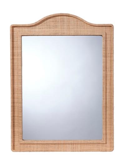 Hilltop Raffia Arch Wall Mirror, Natural by Jamie Young