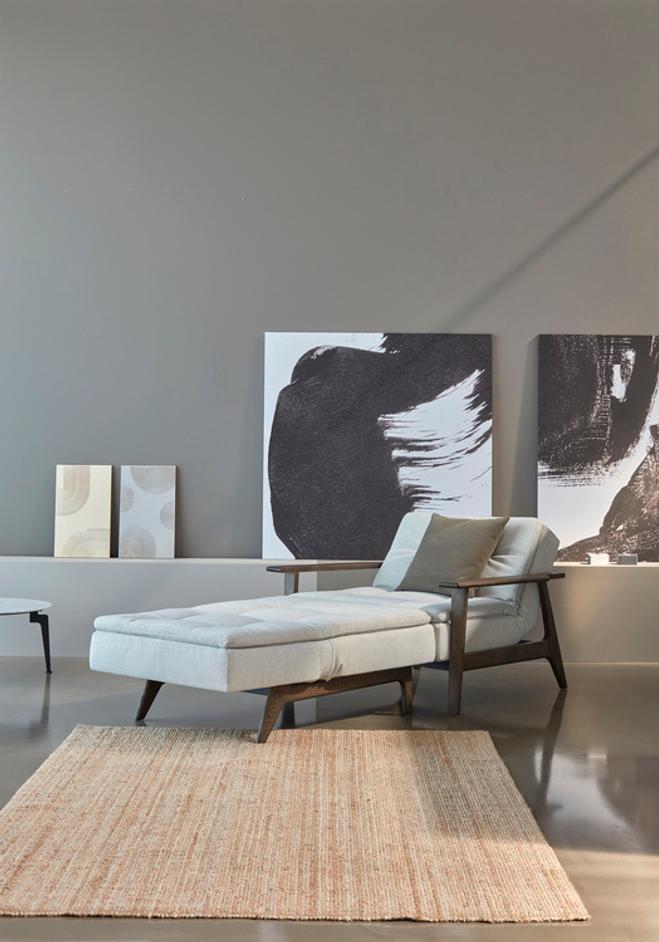 DUBLEXO EIK CHAIR, SMOKED OAK by INNOVATION USA