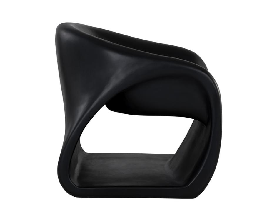 ORSON LOUNGE CHAIR - BLACK by Sunpan