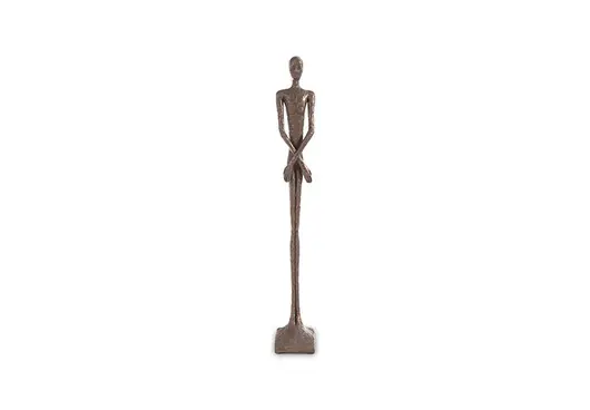 Skinny Male Sculpture, Bronze , Small by PHILLIPS COLLECTION