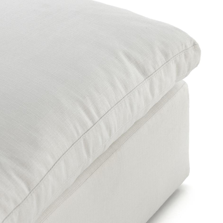 Stevie Ottoman In Anders Ivory by FOUR HANDS