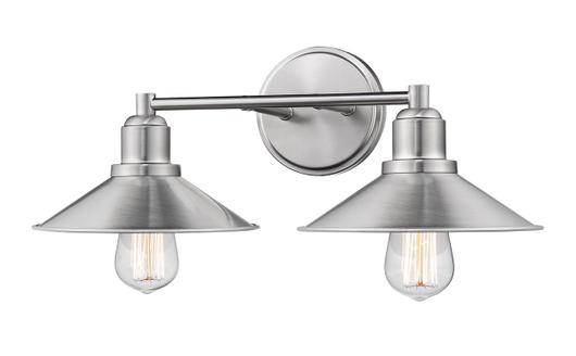 Casa 2 Light Vanity in Brushed Nickel Finish by Z-Lite
