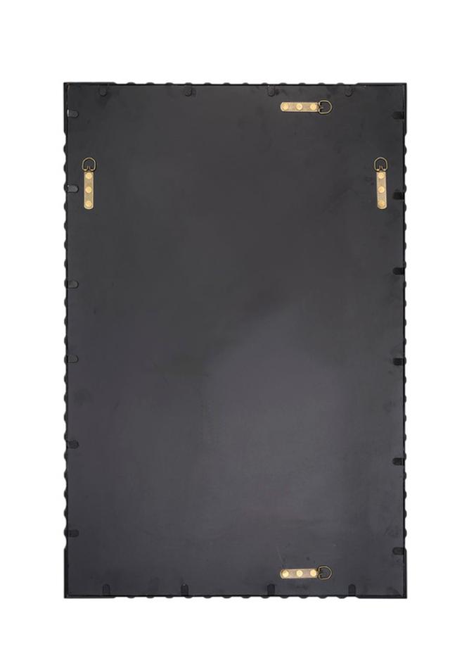 Particle Iron Rectangle Wall Mirror by Jamie Young