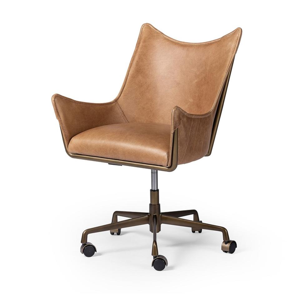 Truman Desk Chair - Conroe Drift by Four Hands