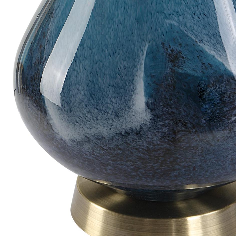 Riviera Art Glass Table Lamp by Uttermost