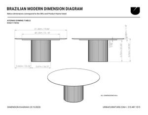 Atenas Round Table by Urbia Imports