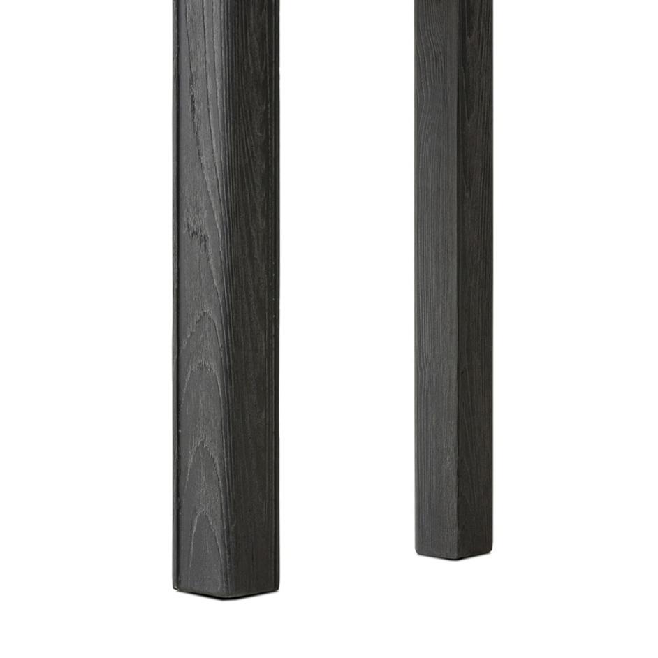 Oman Console Table - Rustic Black Veneer by Four Hands