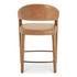 Martens Counter Stool Brown Leather by Moes Home